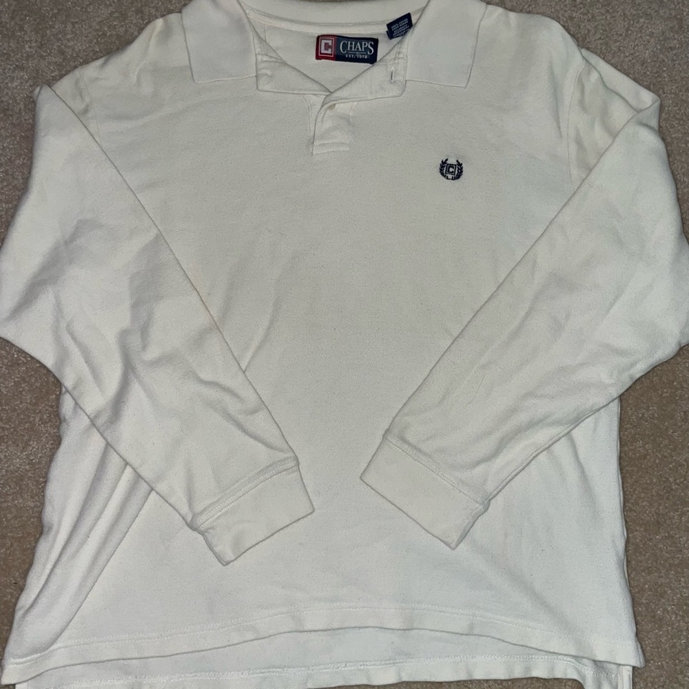 Chaps Long Sleeved Collared Shirt